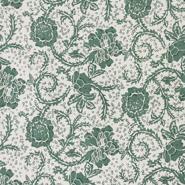 Dorset Green Floral Prairie Long Panel Curtain Set of 2 84x36x18 VHC Brands - The Fox Decor